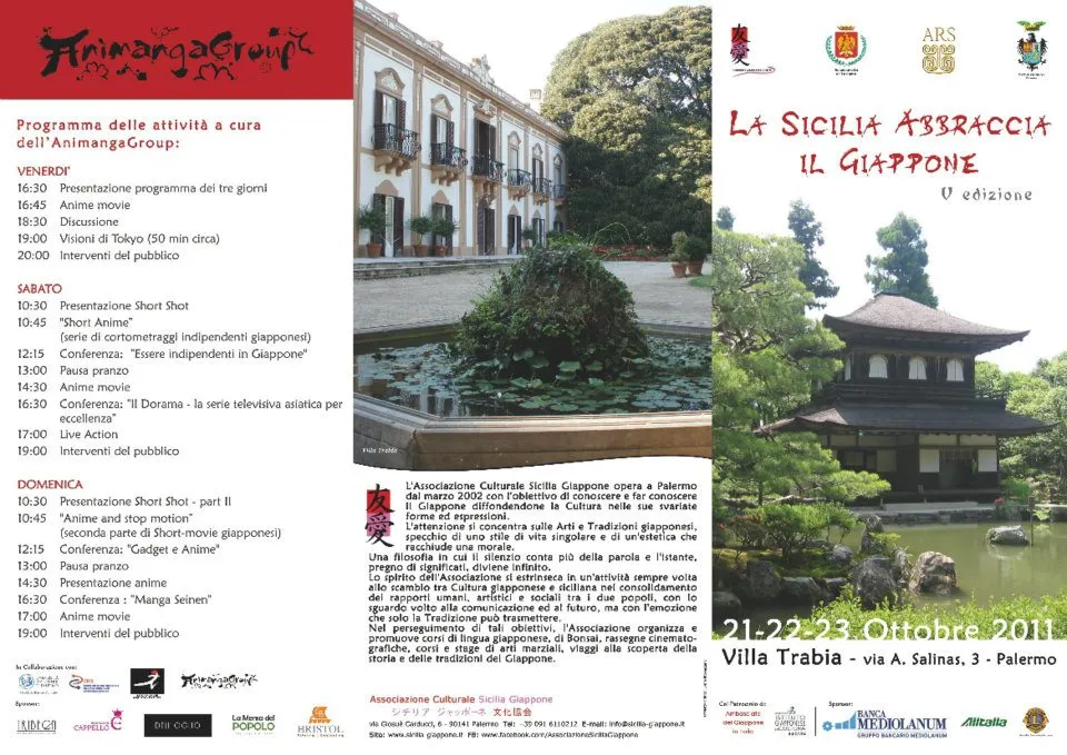 la sicilia abbracccia il giappone v edizione brochure